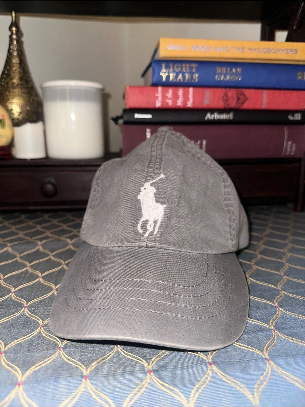 Polo by Ralph Lauren Gray Logo Baseball Cap youth